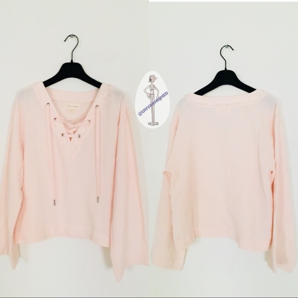 Anthropologie's Lace Up Top - Picture 4 of 8